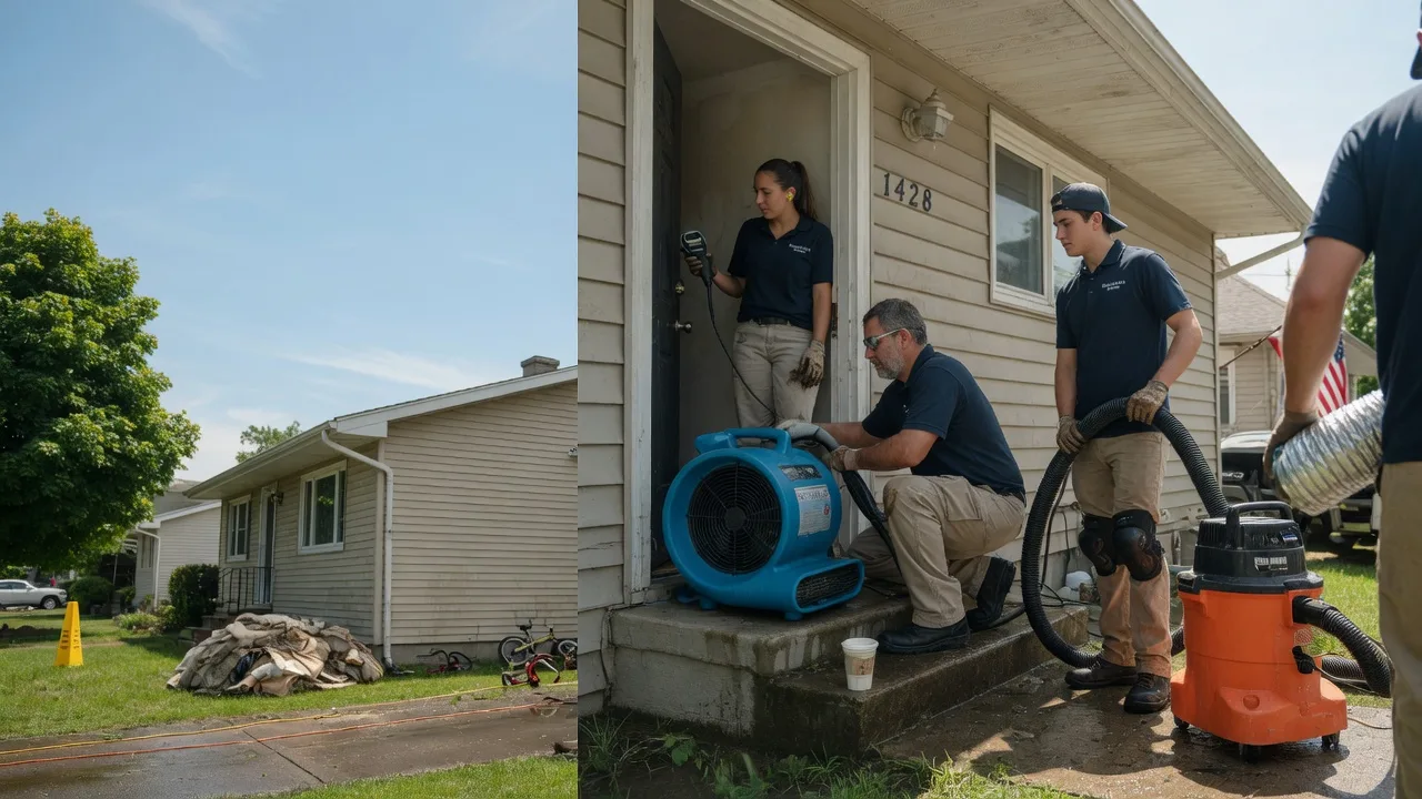 Water Damage Restoration in Sidell, IL near me